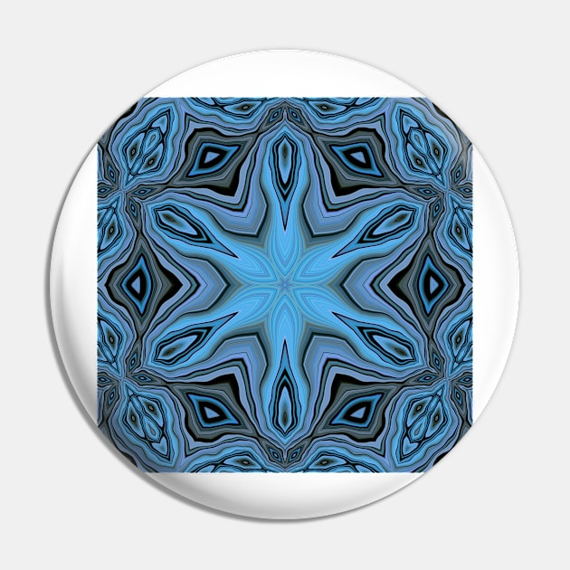 colourful shades of turquoise blue floral fantasy in square format Pin by mister-john