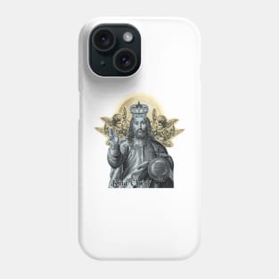 King Jesus Christ the Sovereign of the World Phone Case