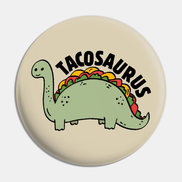 Tacosaurus Funny Taco Dinosaur t rex Kids Pin by Illustradise