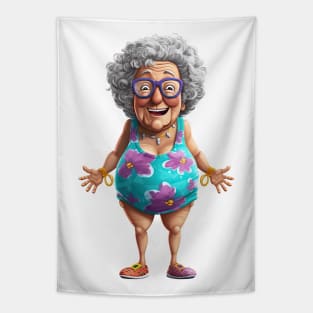 Summer Grandma #1 Tapestry