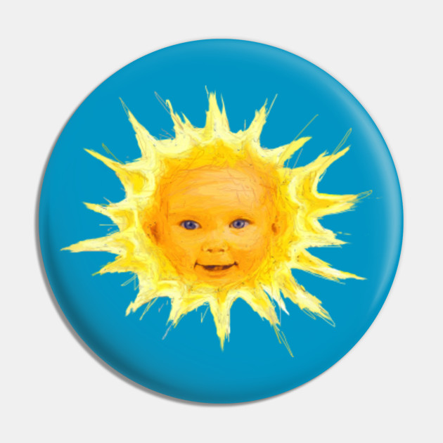 Tubby Baby Sun Teletubbies Pin Teepublic