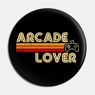 Arcade Lover (Aged) Pin