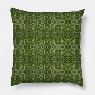 Green Grass Pattern Pillow