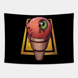 Strawberry Eye Scream Tapestry