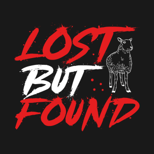 Lost but Found Christian Faith T-Shirt