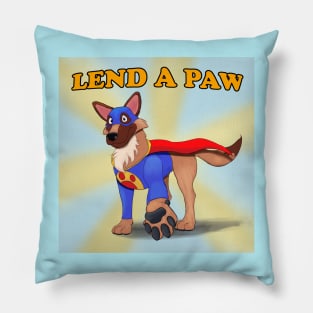 Lend a Paw! Pillow