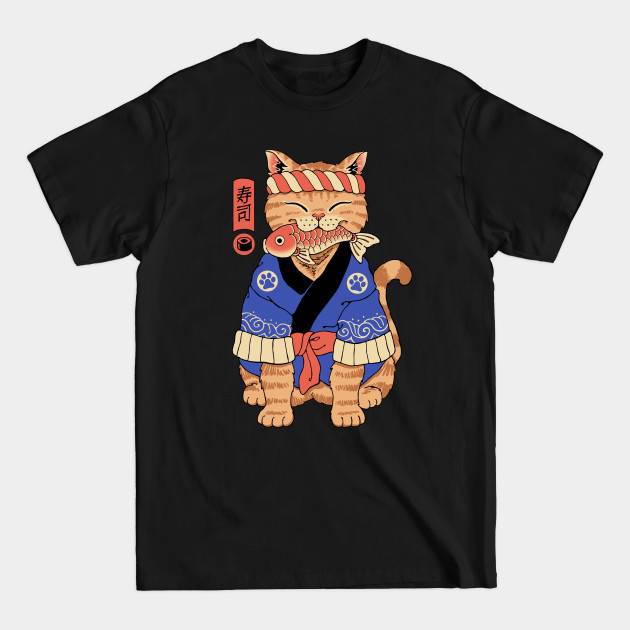 Discover Sushi Meowster - Sushi - T-Shirt