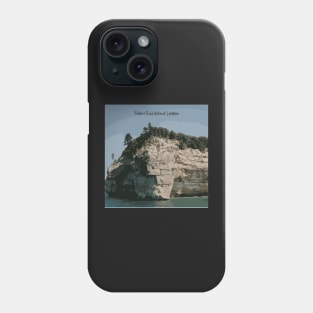 Pictured Rocks Sticker Phone Case