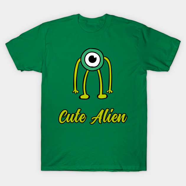 Discover Cute Alien - Cute Alien - T-Shirt