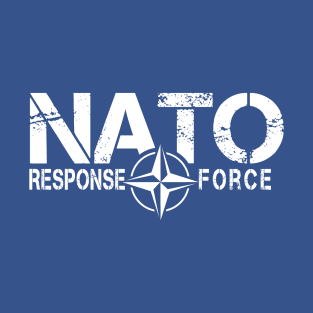 NATO Response Force   (white logo) T-Shirt