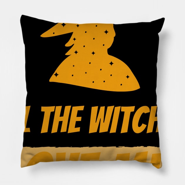 Witches love me Pillow by Hija de Marte Tarot