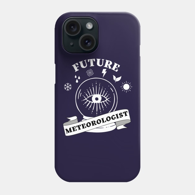 Funny Weather Forecasting Gift - Future Meteorologist Phone Case by JunThara