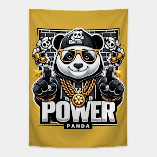 POWER PANDA Tapestry