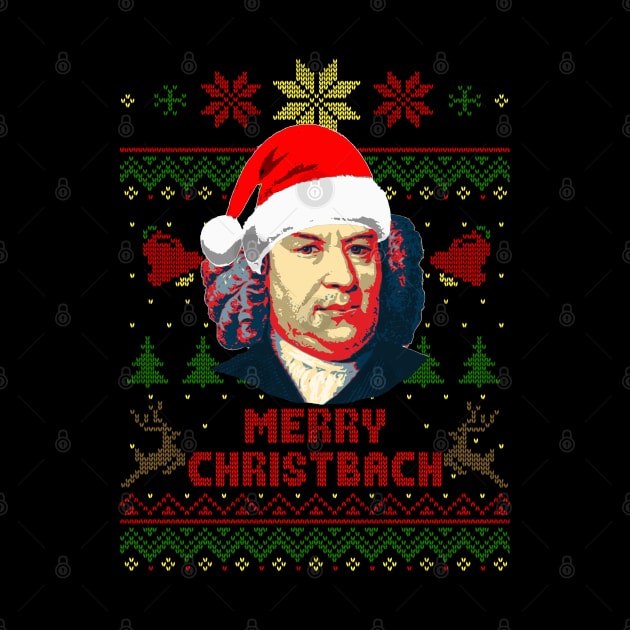 Johann Sebastian Bach Merry Christbach by Nerd_art