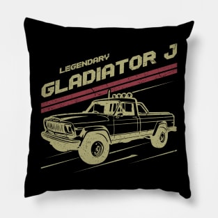 Jeep Gladiator J series Jeep car trailcat Pillow