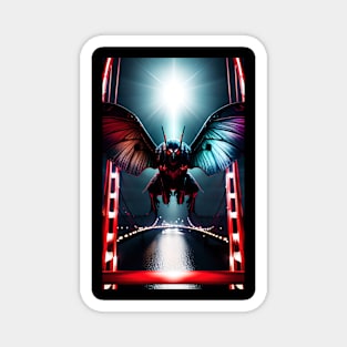 Winged Watchers Echoes Magnet