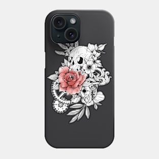 Death and Roses Phone Case