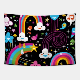 Colorful Dreamer Tapestry