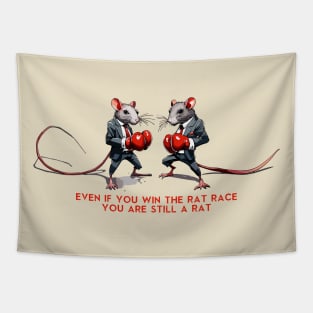 Business Rat Race Tapestry