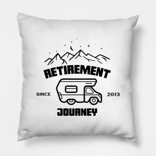 Retirement Journey Pillow