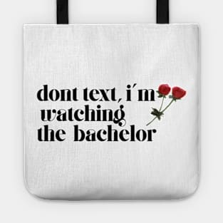 the bachelor Tote