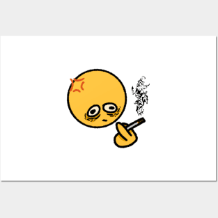 Cursed Emoji Meme Art Board Prints for Sale