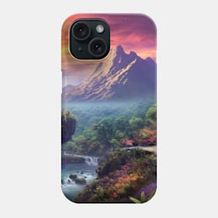 Landscape Magical Dimension Fantastic Planet Surrealist Phone Case