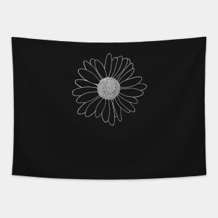 Daisy Boarder Black Tapestry