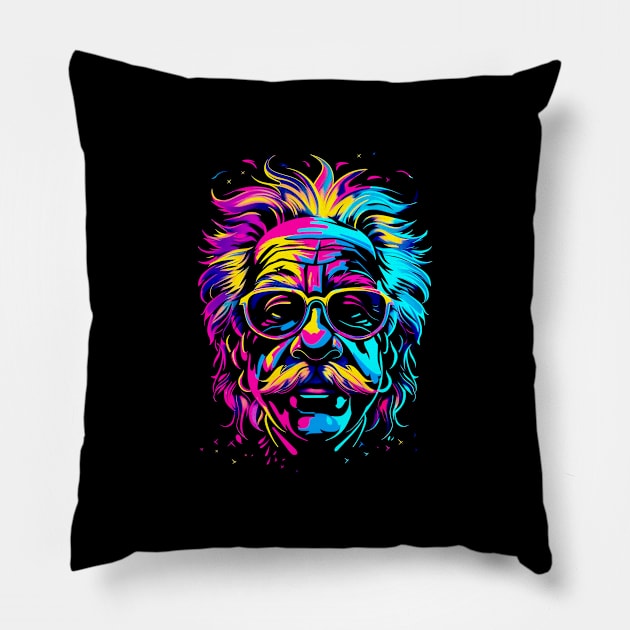 Albert Einstein Pillow by SacilatDidilat