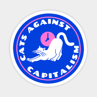 Cats Against Capitalism Magnet