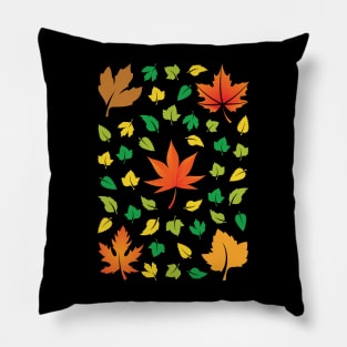 Natural Momiji Leaf Pattern Pillow