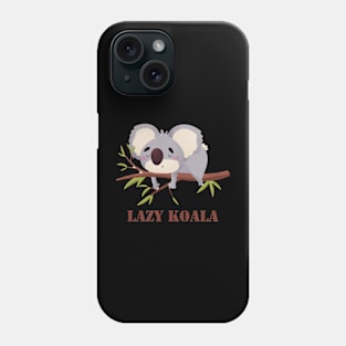 Lazy koala Phone Case