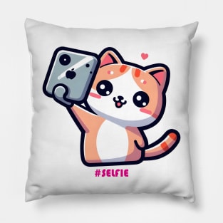 Cat Selfie Pillow