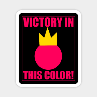 Stick Fight - Red Victory in this Color Magnet