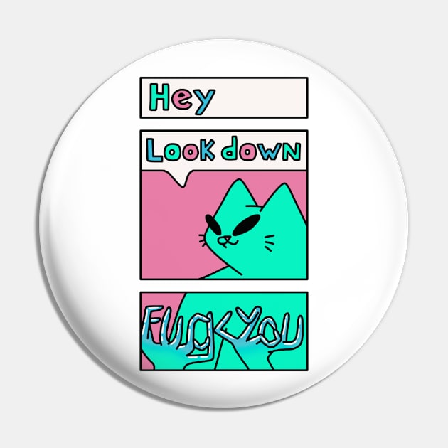 Look Pin by Rondeboy