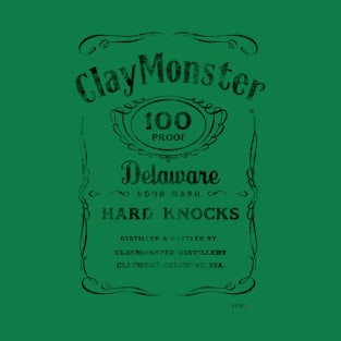 Claymonster! (Black Text) T-Shirt