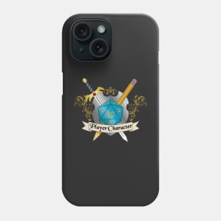 Player Character Crest Phone Case