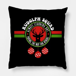 Rudolph Squad - Christmas eve Pillow