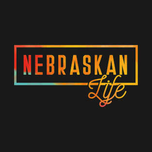 US State Nebraskan Life Souvenir T-Shirt