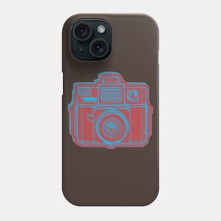 ISSF Society6 logo REDBLUE Phone Case