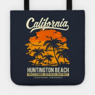 Huntington Beach California Sunset Tote