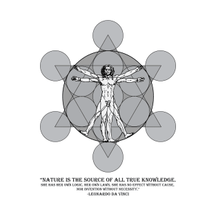 VITRUVIAN MAN T-Shirt