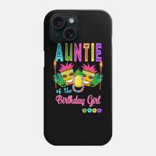 Hawaiian Luau Birthday Party Matching Tiki Outfit Summer Phone Case