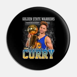 Steph Curry Golden State Warriors Pin