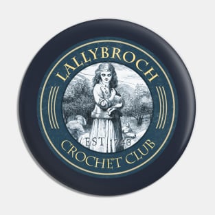 Original Lallybroch Crochet Club Pin