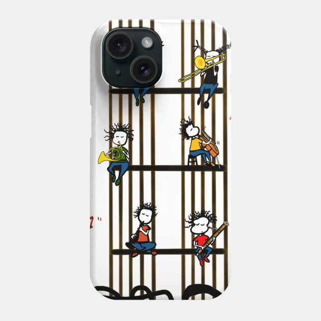 50 days musician at home Phone Case by Guastevi