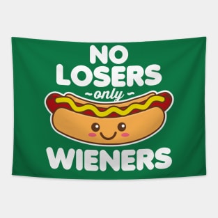 No Losers Only Wieners Tapestry