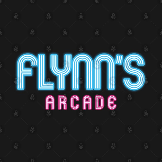 Flynn's Arcade Neon by Maskumambang