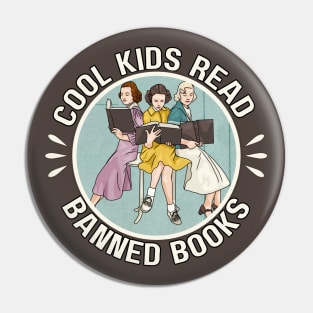 Cool Kids Read Banned Books Pin