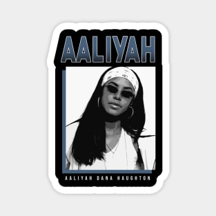 Aaliyah Hip Hop Magnet